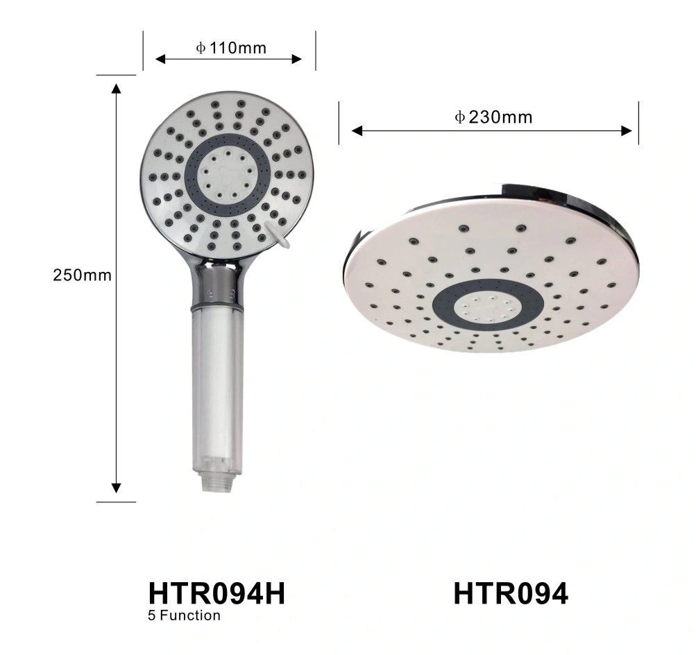 5 Function ABS Shower Set with Shower Head/Shower Set/Handheld Shower/Rain Shower