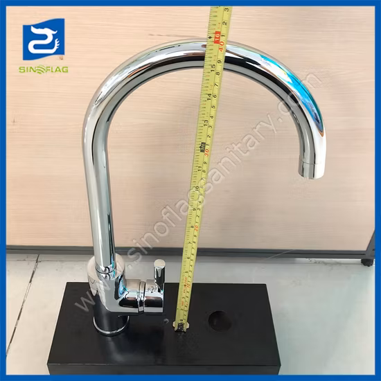 Grifo de cocina de agua sanitaria mezclador de latón de alta calidad al por mayor CE